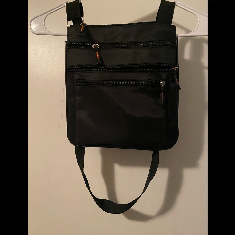 black over the shoulder purse